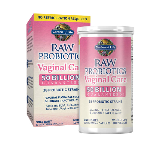 Garden of Life Raw Probiotics Vaginal Care 30 vcaps - Bacterial Cultures at MySupplementShop by Garden of Life