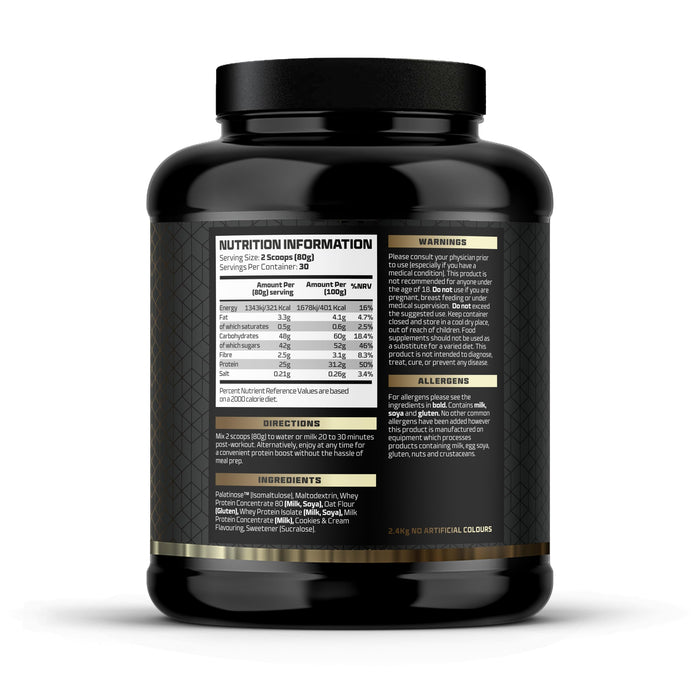 Beast Pharm Recover Post Workout 2.4kg (Cookies & Cream) - Recovery Shake at MySupplementShop by Beast Pharm