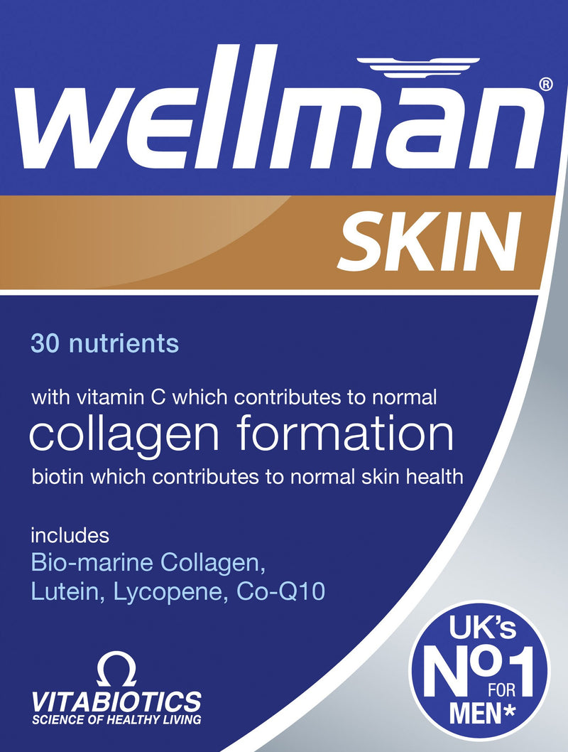 Vitabiotics Wellman Skin Technology Tablets