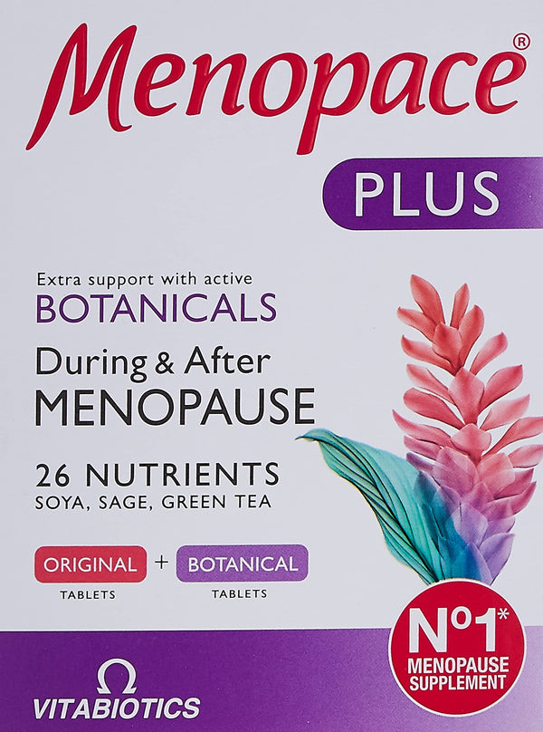 Vitabiotics Menopace Plus Tablets Duals