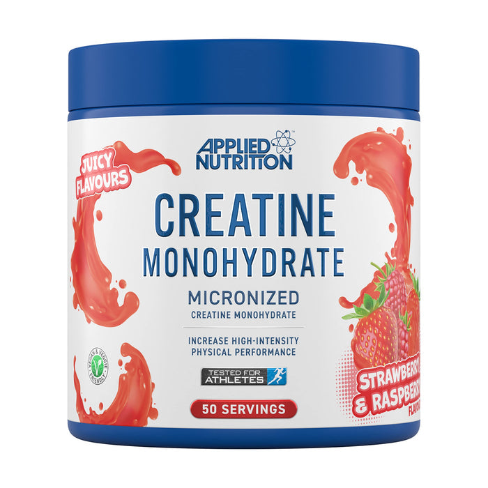 Applied Nutrition Micronized  Creatine Monohydrate 250g - Strawberry & Raspberry - Creatine Powder at MySupplementShop by Applied Nutrition