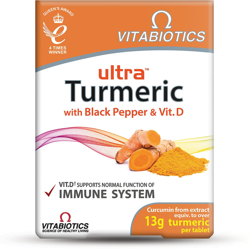 Vitabiotics Ultra Turmeric With Black Pepper & Vitamin D