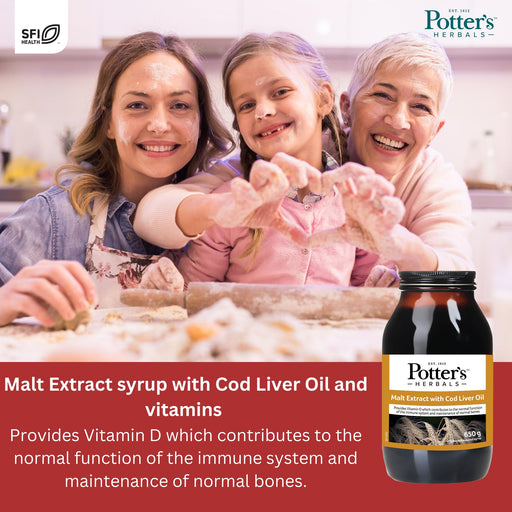 Potter's Malt Extract With Cod Liver Oil