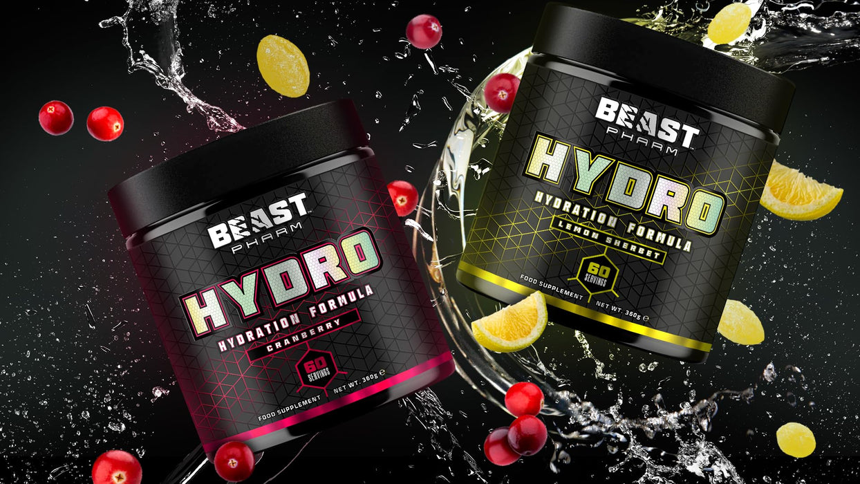 Beast Pharm Hydro 360g (Lemon Sherbet) - Rehydration at MySupplementShop by Beast Pharm