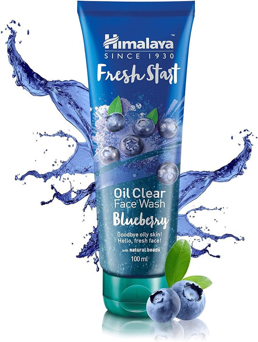 Himalaya Fresh Start Oil Clear Face Wash, Blueberry - 100 ml