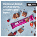 Optimum Nutrition Crunch Bar 12x55g Choc Red Berry cheapest price with MYSUPPLEMENTSHOP.co.uk