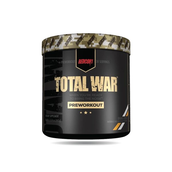 Redcon1 Total War - Preworkout, Orange Crush Best Value Sports Supplements at MYSUPPLEMENTSHOP.co.uk