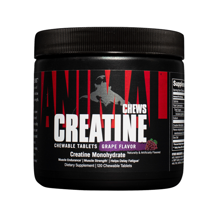 Animal Creatine Chews 120 Tablets