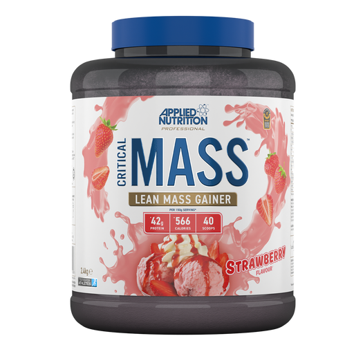 Applied Nutrition Critical Mass Professional 2.4kg Strawberry - Sports Nutrition at MySupplementShop by Applied Nutrition