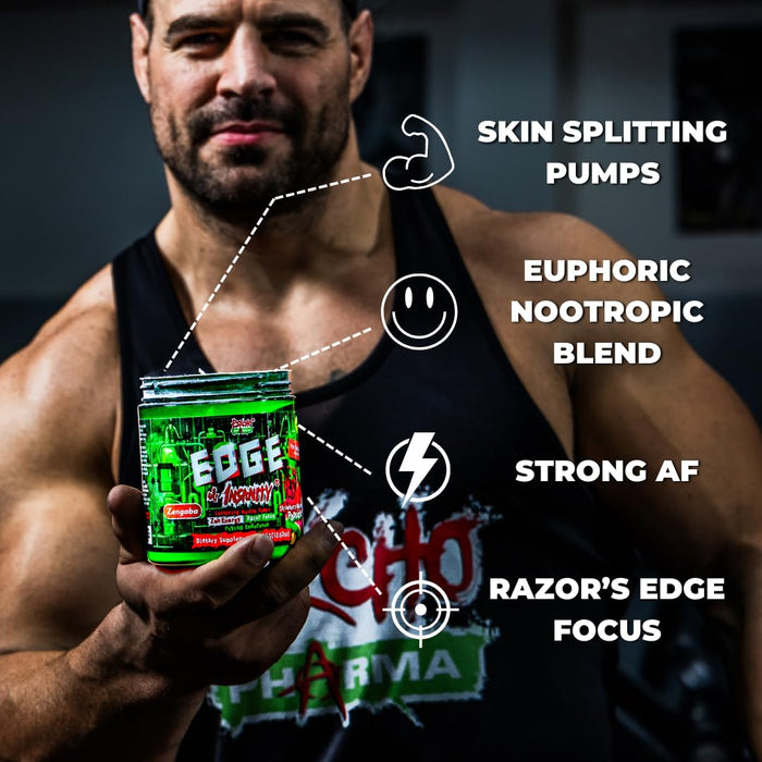 American Supps Psycho Pharma Edge of Insanity 300g