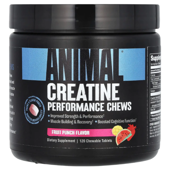 Animal Creatine Chews 120 Tablets
