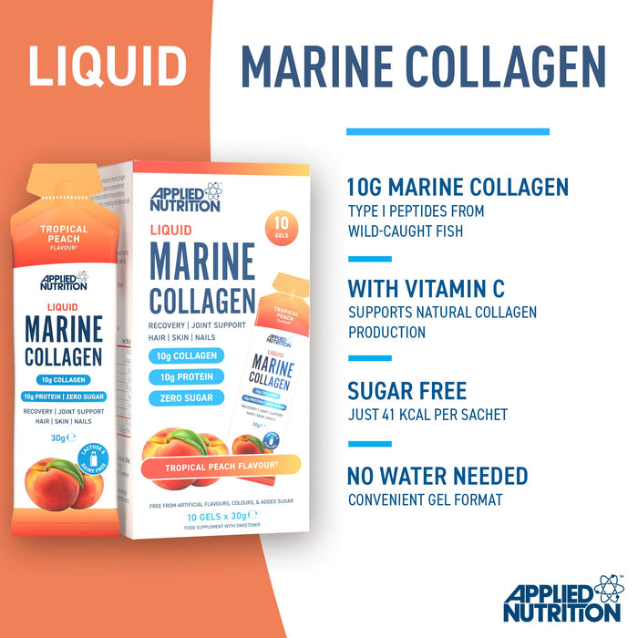 Applied Nutrition Liquid Marine Collagen 10 x 30g