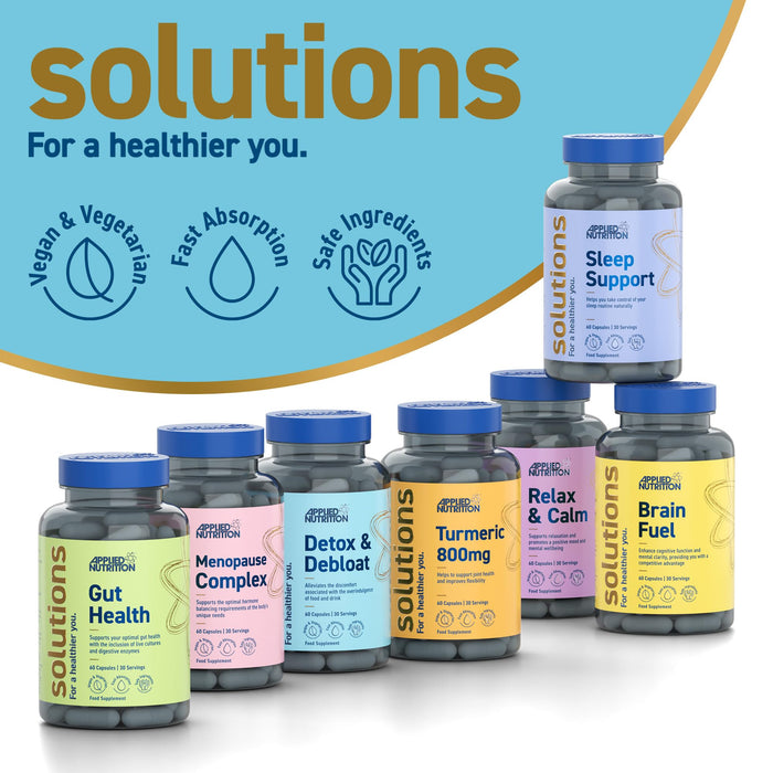 Applied Nutrition Solutions Detox & Debloat - 60 caps