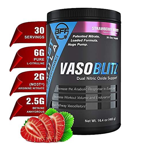BUILD FAST FORMULA Vaso Blitz Strawberry Berry 465g