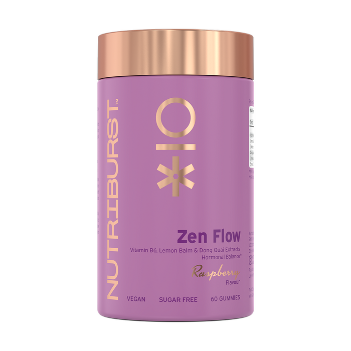 Nutriburst Zen Flo 180g Raspberry - Sports Nutrition at MySupplementShop by Nutriburst