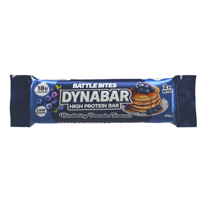 Battle Bites Dynabars – High Protein, Low Sugar Snack Bars – All Flavours Available – 12 x 60g