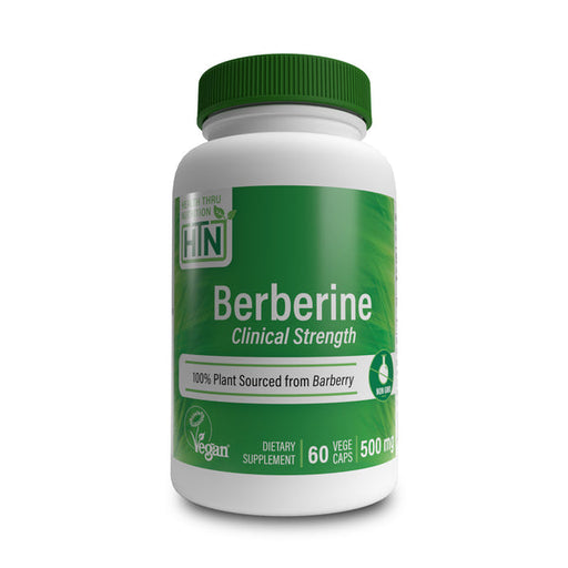 Health Thru Nutrition Berberine, 500mg - 120 vcaps - Sports Supplements at MySupplementShop by Health Thru Nutrition