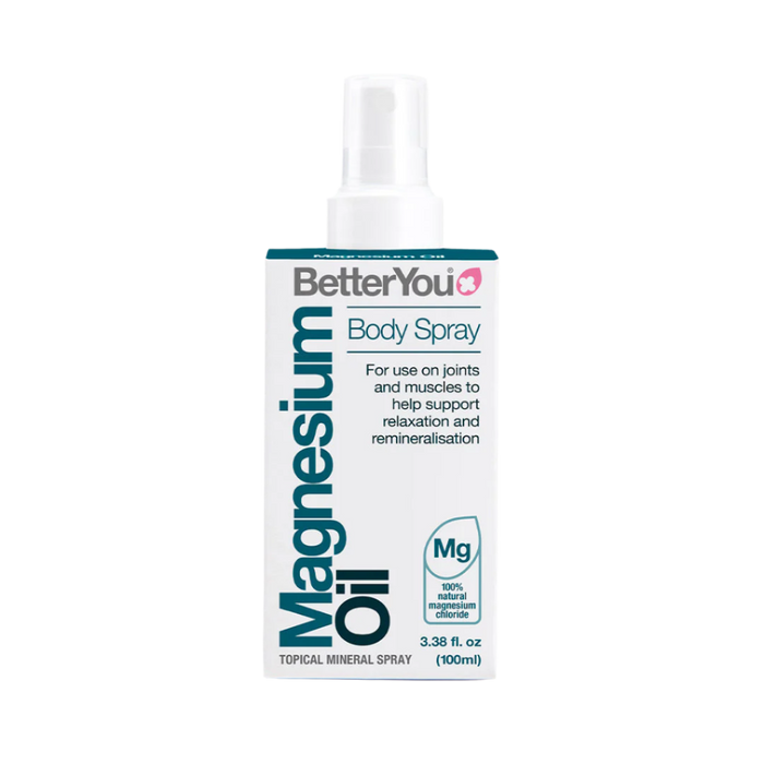 BetterYou Magnesium Oil Original Spray 100ml - Muscle Recovery, Relaxation, & Optimal Absorption