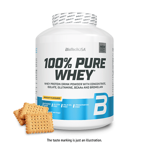 BioTechUSA 100% Pure Whey 2270 grams (2.27kg) - Protein at MySupplementShop by BioTechUSA