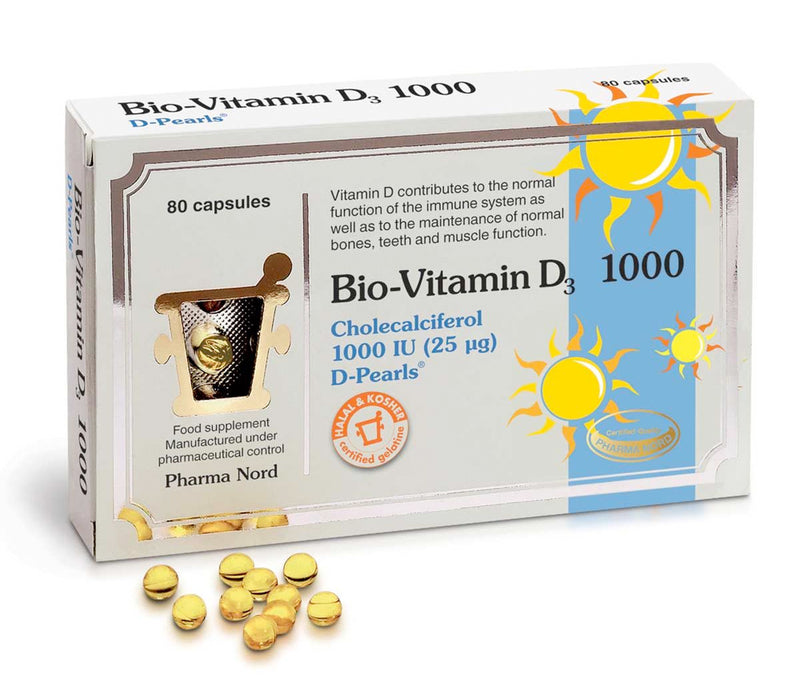 Pharma Nord Bio Vitamin D Pearls 1000iu 90 capsules