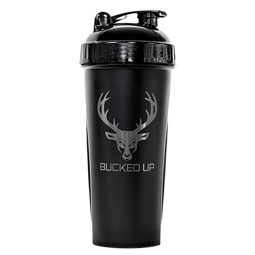 MySupplementShop Shaker Bottle Bucked Up Perfect Shaker 28oz 795ml Black / Grey by Bucked Up