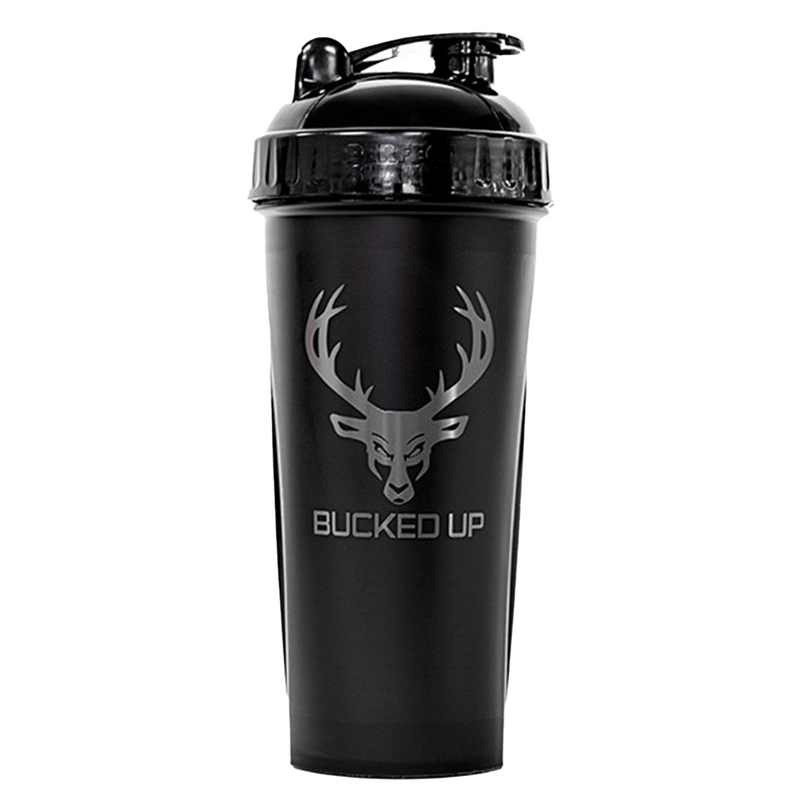 MySupplementShop Shaker Bottle Bucked Up Perfect Shaker 28oz 795ml Black / Grey by Bucked Up