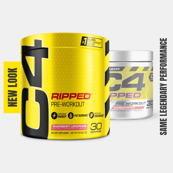 C4 Ripped® Pre Workout Powder New Design only at MYSUPPLEMENTSHOP.co.uk