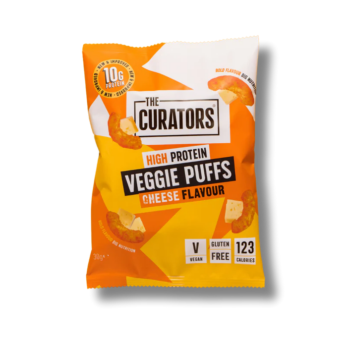 The Curators Veggie Puffs 12x30g - Cheese