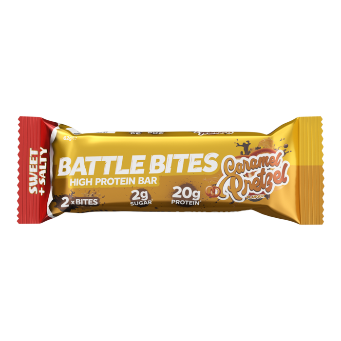 Battle Bites Protein Bars – High Protein, Low Sugar Snack – All Flavours Available 12x62g