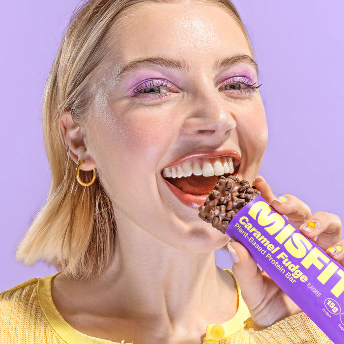 Misfits Plant-Based New and Softer Protein Bars 15x50g