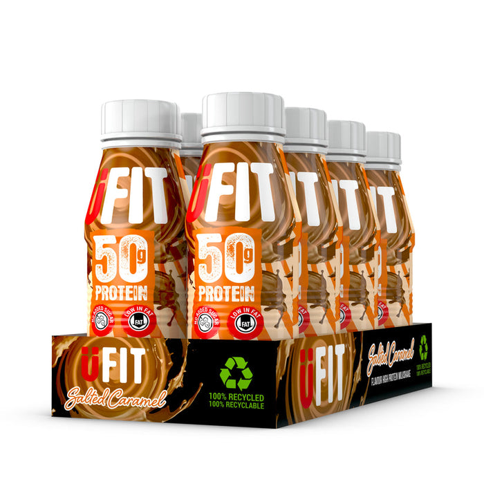 UFIT 50G High Protein Shake Drink 8x500ml