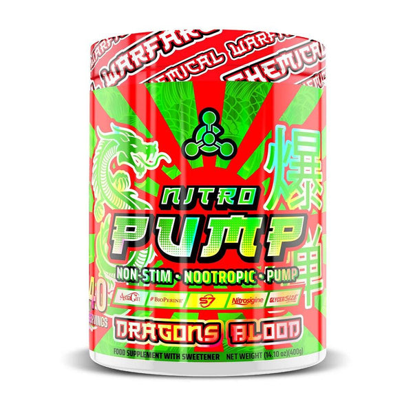 Chemical Warfare Nitro Pump 400g Dragons Blood | Top Rated Sports Supplements at MySupplementShop.co.uk