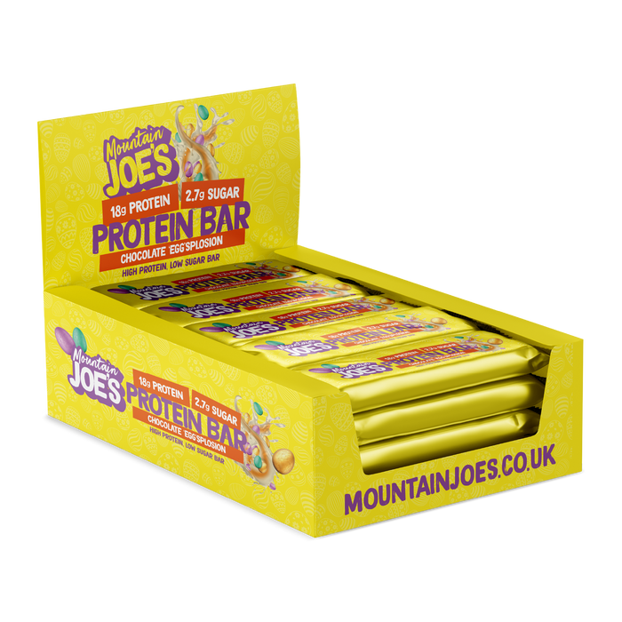 Mountain Joe's Protein Bar 12x55g