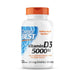 Doctor's Best Vitamin D3 125 mcg (5,000 IU) 180 Softgels - Vitamins & Minerals at MySupplementShop by Doctor's Best