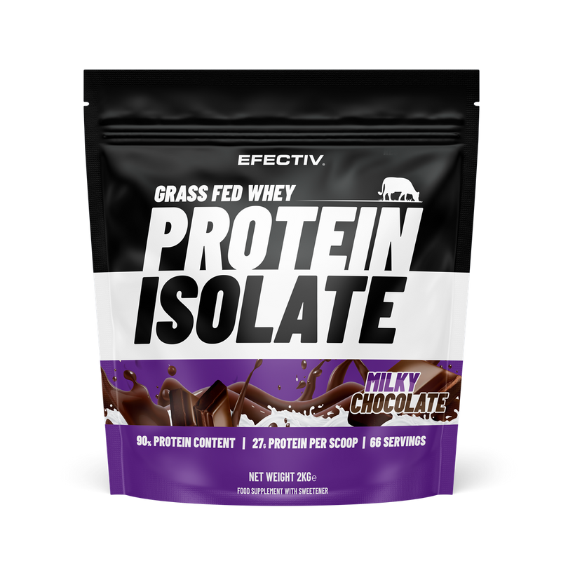 Efectiv Nutrition Grass Fed Whey Protein Isolate 2000g Milky Chocolate