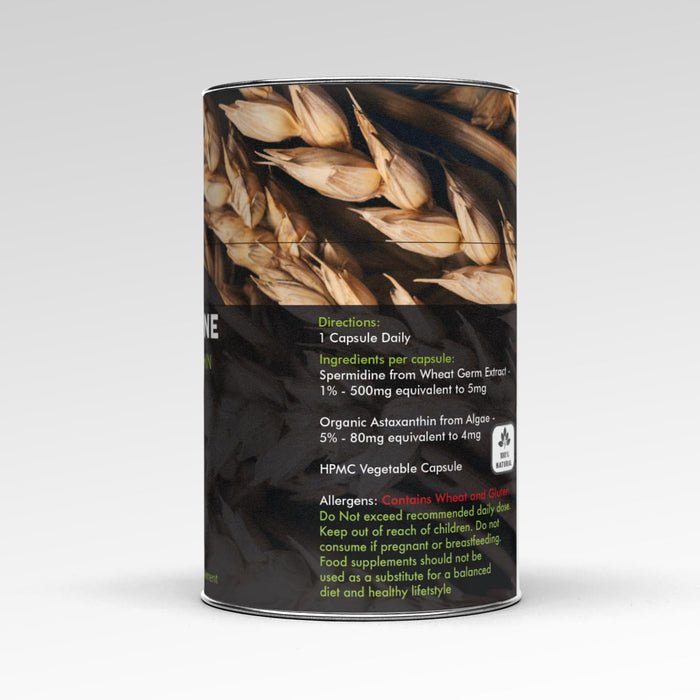 Feel Supreme Premium Spermidine & Astaxanthin Complex 60 Caps