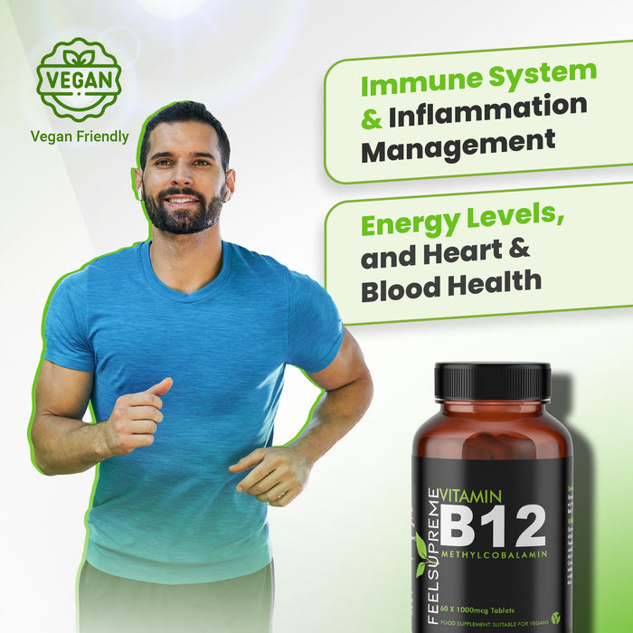 Feel Supreme Vitamin B12 60 Tabs