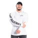 GASP Throwback LS Tee - White - Medium - Throwback LS Tee at MySupplementShop by Gasp