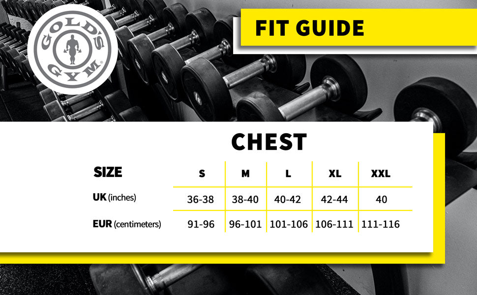 Gold's Gym Muscle Joe T-Shirt Charcoal Marl