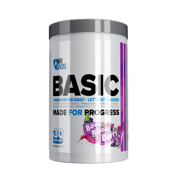 HR Labs Basic 510g - Boom Boom Berry - Creatine Powder at MySupplementShop by HR Labs