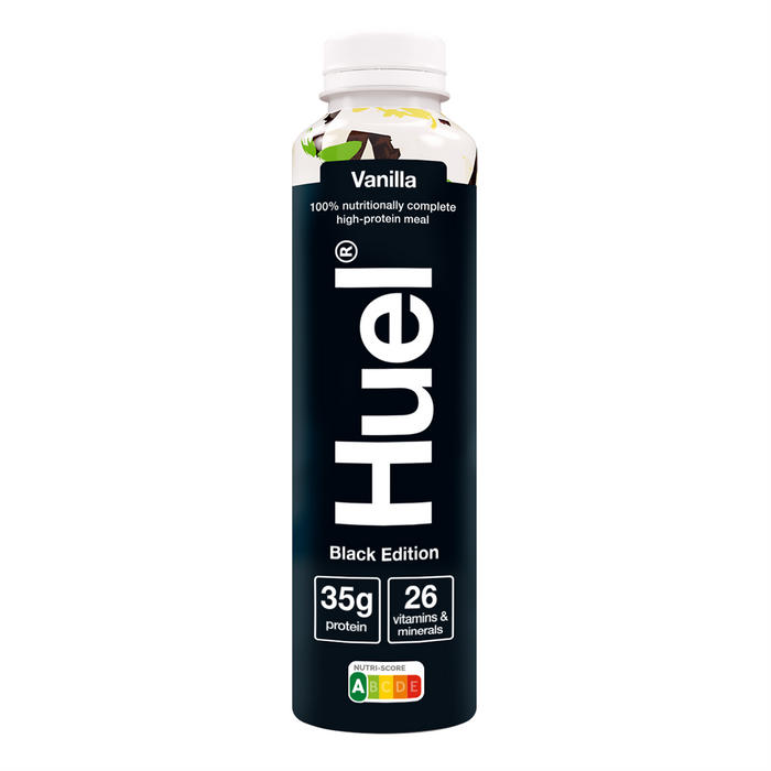 HUEL Ready-to Drink Black Edition 8x500ml - Vanilla - Sports Nutrition at MySupplementShop by HUEL