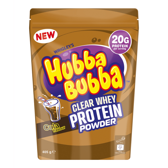 Hubba Bubba Clear Whey 405g Cola - Clear Whey Protein at MySupplementShop by Hubba Bubba