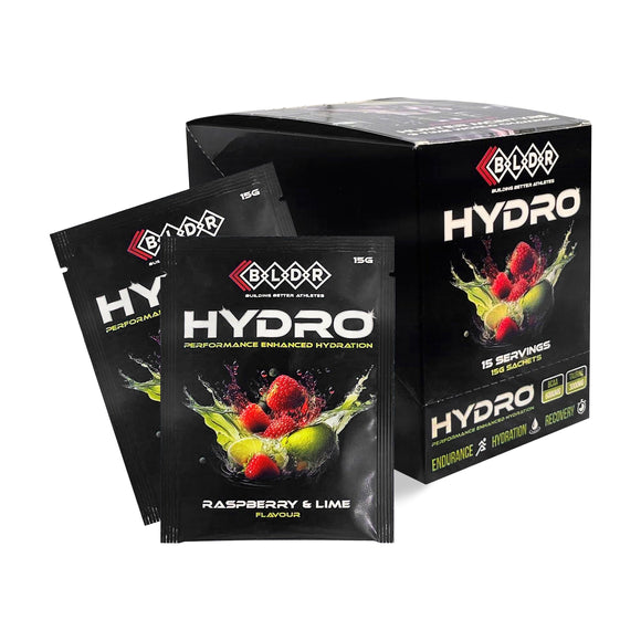 MySupplementShop Sports Nutrition BLDR Sports Hydro Sachets 15x15g Raspberry &amp; Lime by BLDR Sports