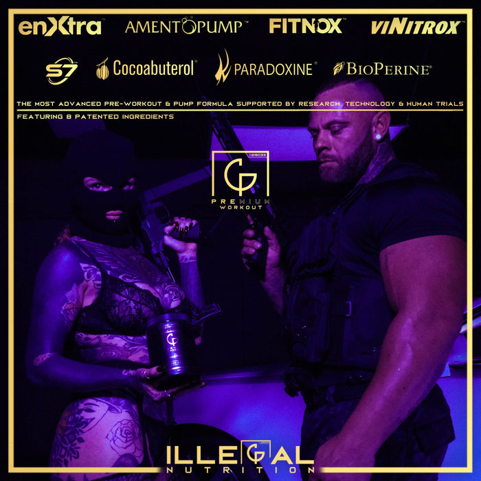 Illegal Nutrition Premium Pre-Workout (Stim + Pump) 193g