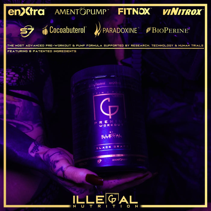 Illegal Nutrition Premium Pre-Workout (Stim + Pump) 193g