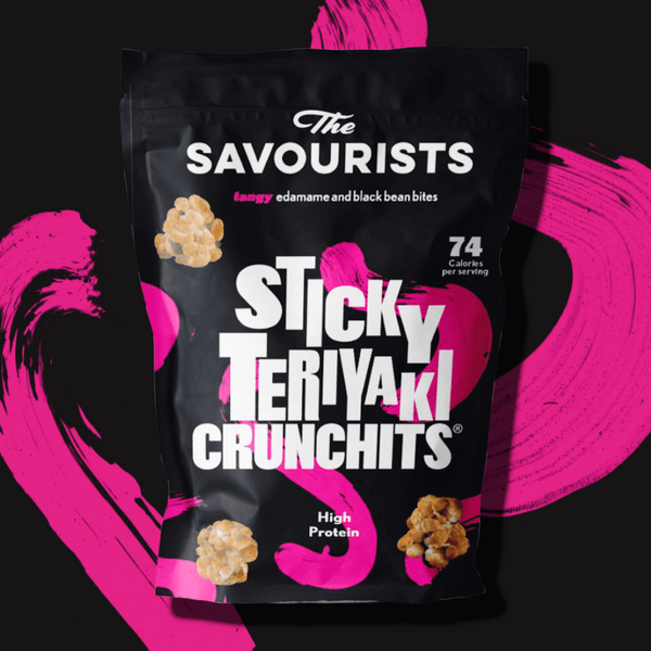 The Savourists Crunchits 12x25g Sticky Teriyaki