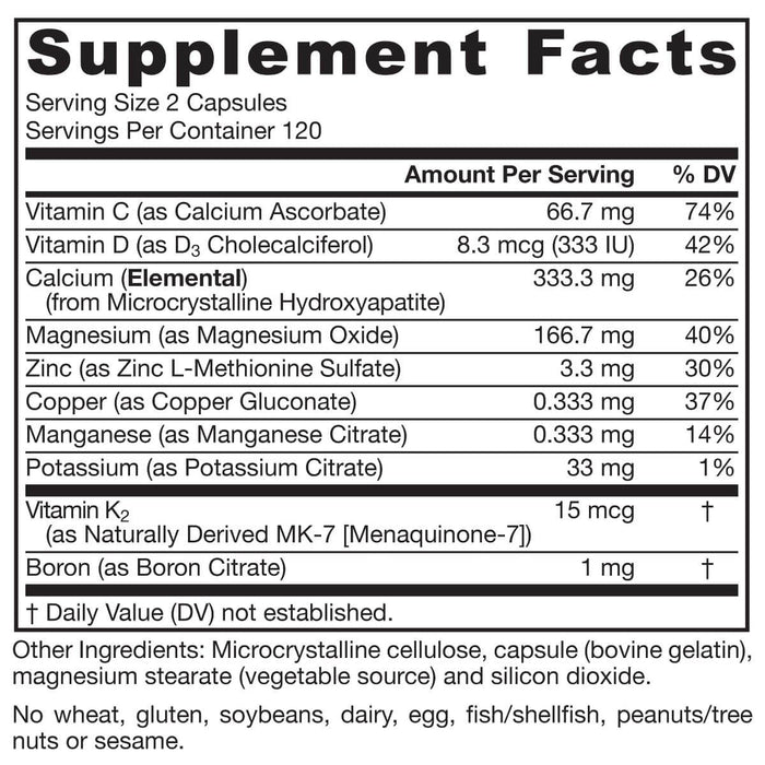 Jarrow Formulas Bone-Up 240 Capsules - Health and Wellbeing at MySupplementShop by Jarrow Formulas