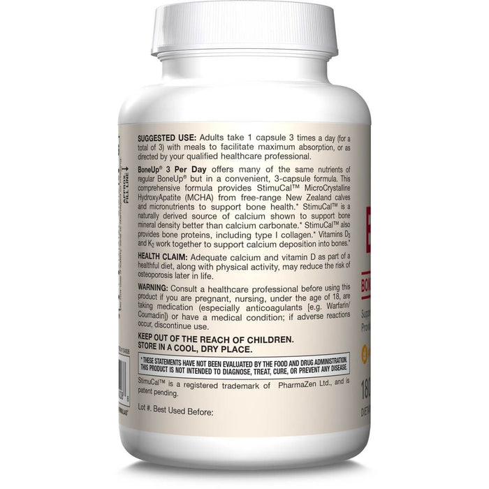 Jarrow Formulas Bone-Up Three Per Day 180 Capsules - Health and Wellbeing at MySupplementShop by Jarrow Formulas