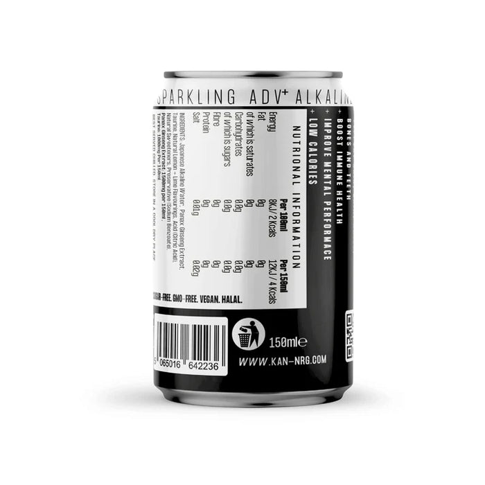 KAN-NRG Alkaline Ionised Hydration Water 12x150ml