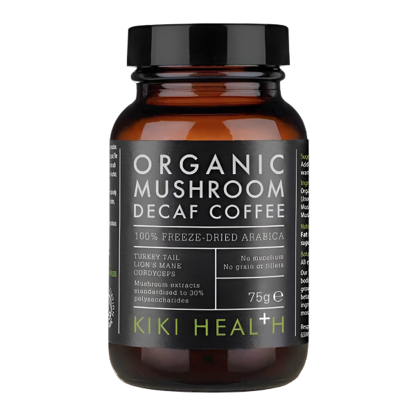 KIKI Health Decaffeinated Mushroom Coffee Organic  75g